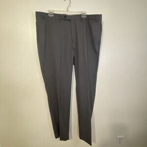 Lauren Ralph Lauren Black Label Dress Pant Mens 42 x 32 Gray Straight Leg Slacks